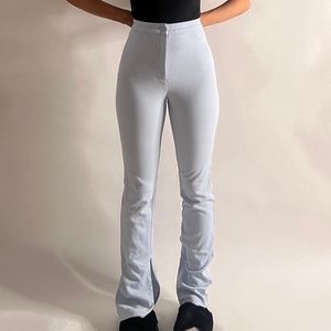 BLUE ASOS FLARED PANTS